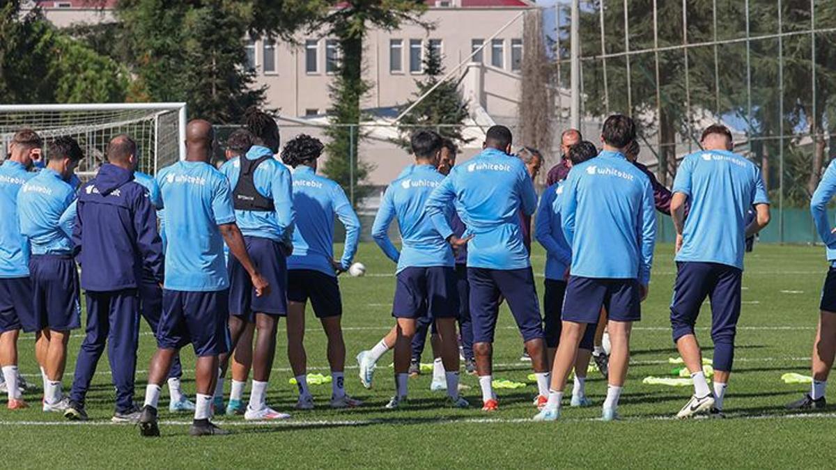 Trabzonspor’da Göztepe hazırlıkları sürüyor