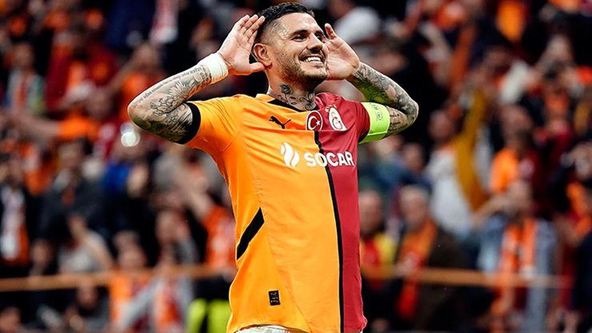 Mauro Icardi, golleriyle Galatasaray’ı sırtlıyor