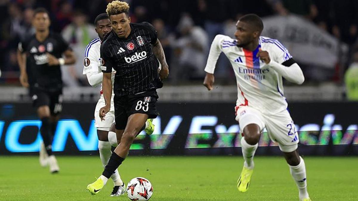 Gedson hayat verdi! (ÖZET) Lyon – Beşiktaş maçı maç sonucu: 0-1