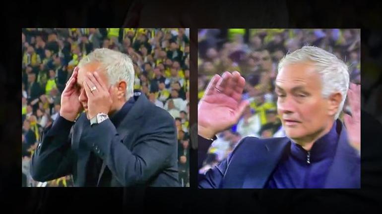 Kadıköyde Jose Mourinho gözlerine inanamadı Kaçan golden sonra tepkisi gündem oldu