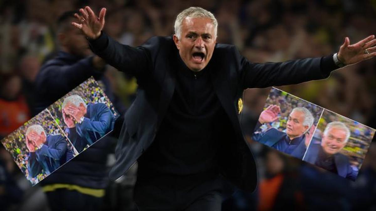 Kadıköy’de Jose Mourinho gözlerine inanamadı! Kaçan golden sonra tepkisi gündem oldu