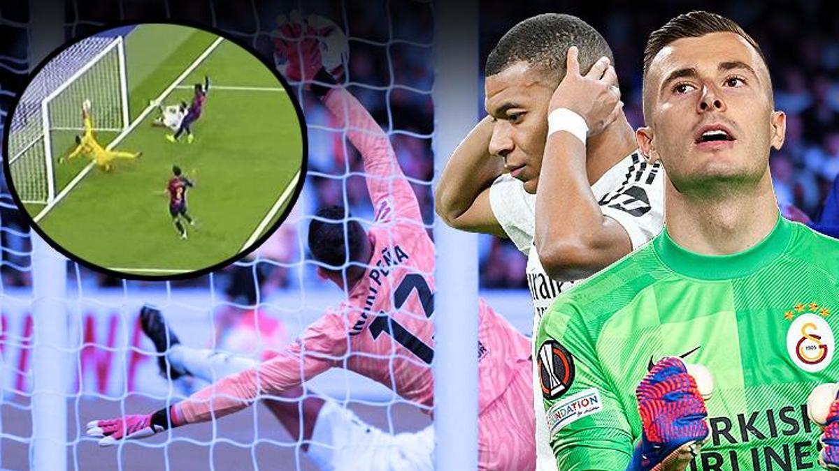 ‘Galatasaray’ın yedek kalecisi…’ Real Madrid-Barcelona maçının ardından Mbappe’ye şok!