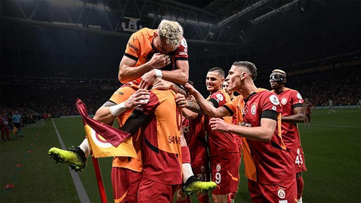 (ÖZET) DERBİDE KAZANAN GALATASARAY! Galatasaray-Beşiktaş maçı sonucu: 2-1