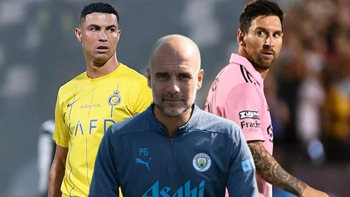 Pep Guardiola’dan olay yaratan Messi-Ronaldo sözleri ‘Messi Ronaldo’nun babası’