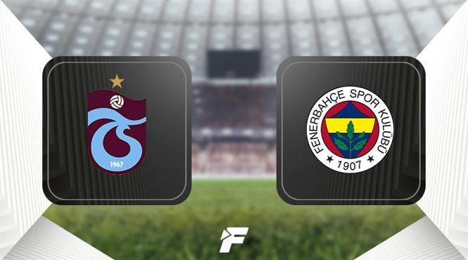 Trabzonspor-Fenerbahçe maçı ne zaman, saat kaçta, hangi kanalda?