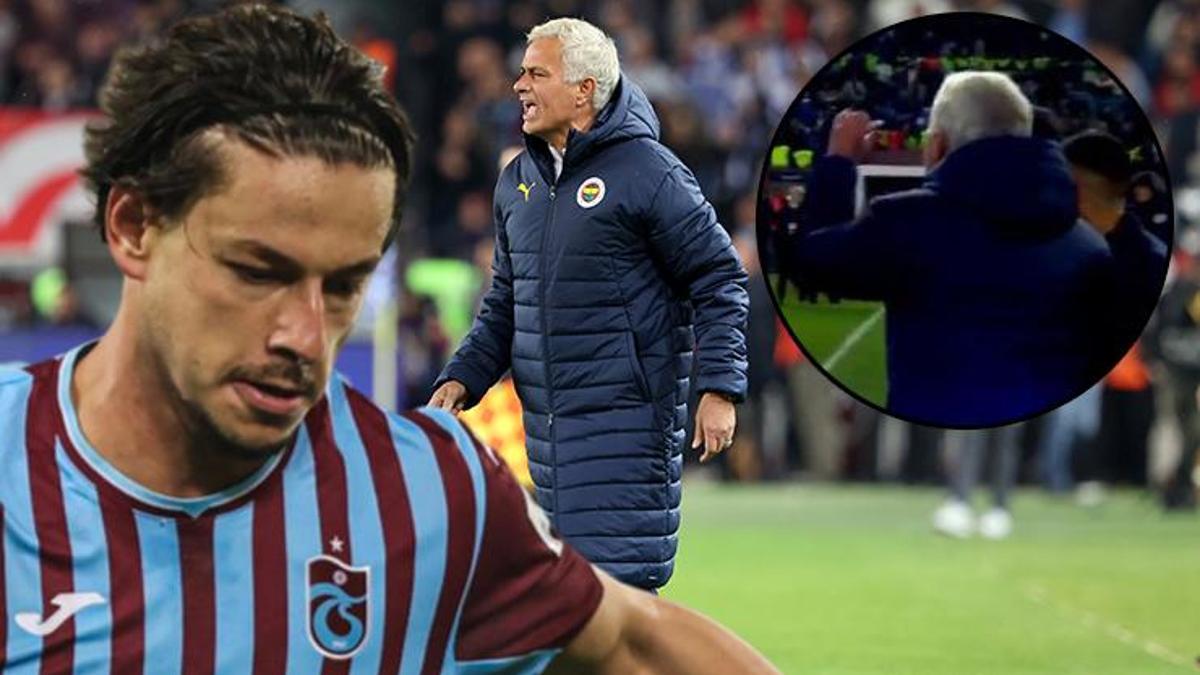 Jose Mourinho çılgına döndü, Enis Destan’ın üzerine yürüdü: Sen küçüksün!