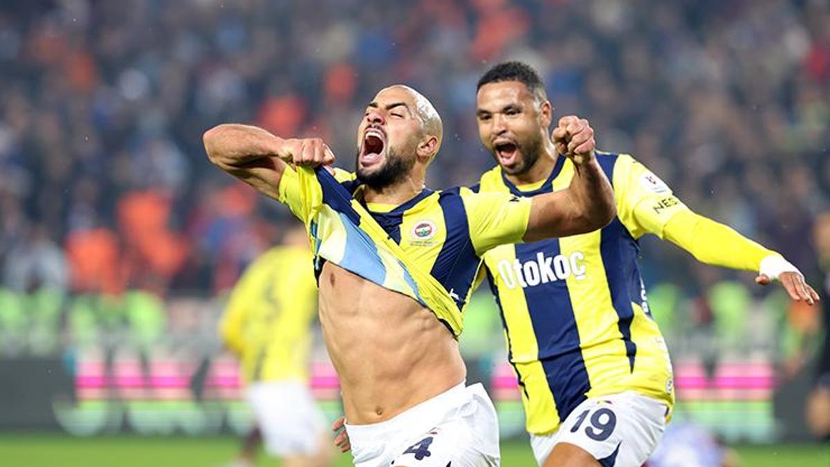 Fenerbahçe’de Trabzonspor’u son saniyede yıkan Amrabat konuştu! ‘Buraya gelmeden önce bana söylediler’