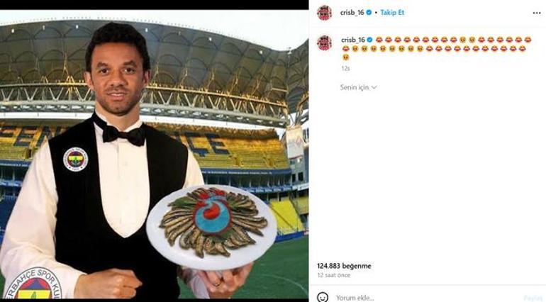 Fenerbahçeli eski futbolcu Cristian Baroniden Trabzonspor maçı sonrası olay paylaşım