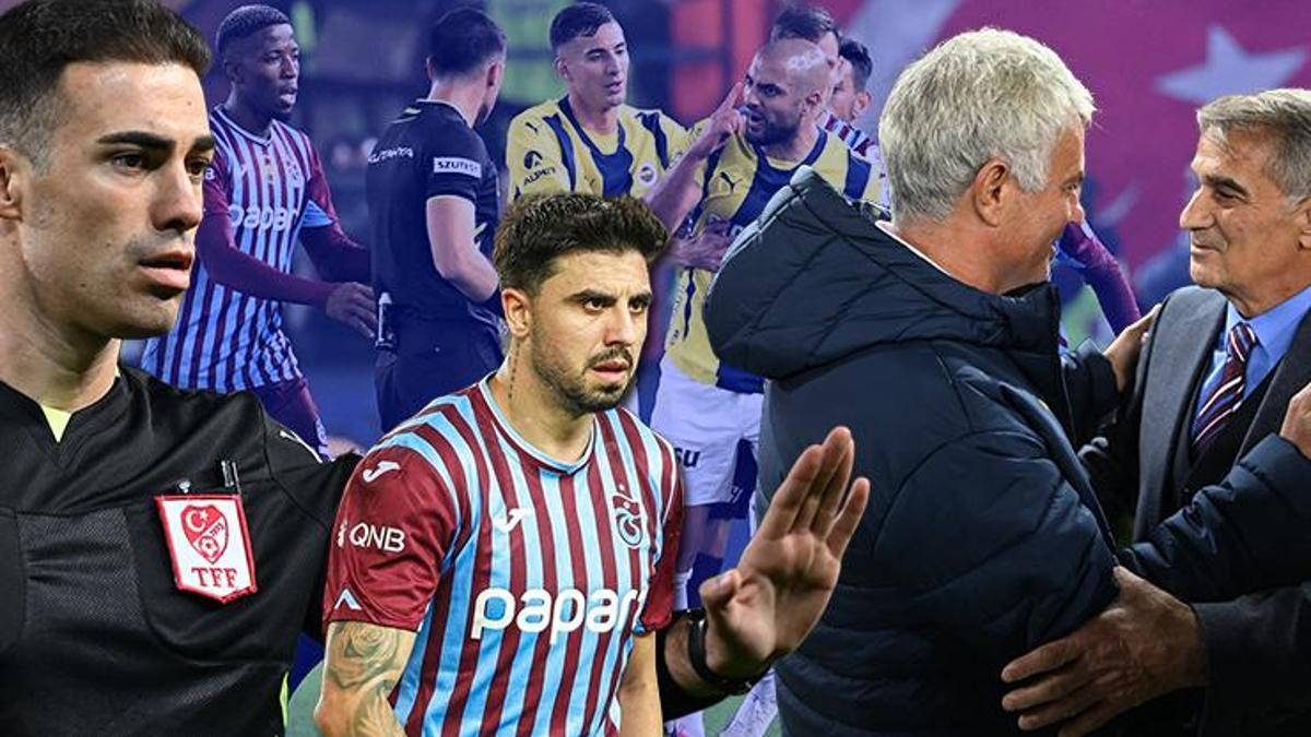 Trabzonspor – Fenerbahçe derbisi! ‘Hakem kötü, VAR berbat’ | ‘Ozan Tufan hayal kırıklığı’