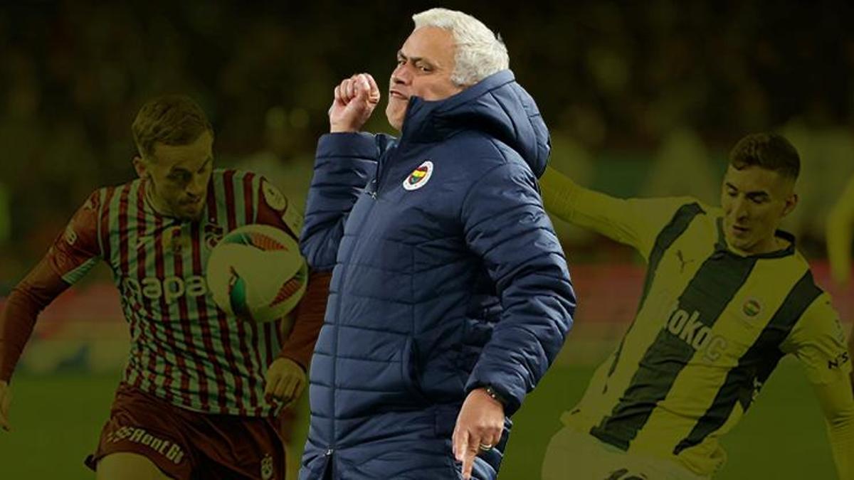 Trabzonspor – Fenerbahçe derbisinin PFDK sevkleri açıklandı! Mourinho, Dzeko, Ertuğrul Doğan, Acun Ilıcalı’ya şok…