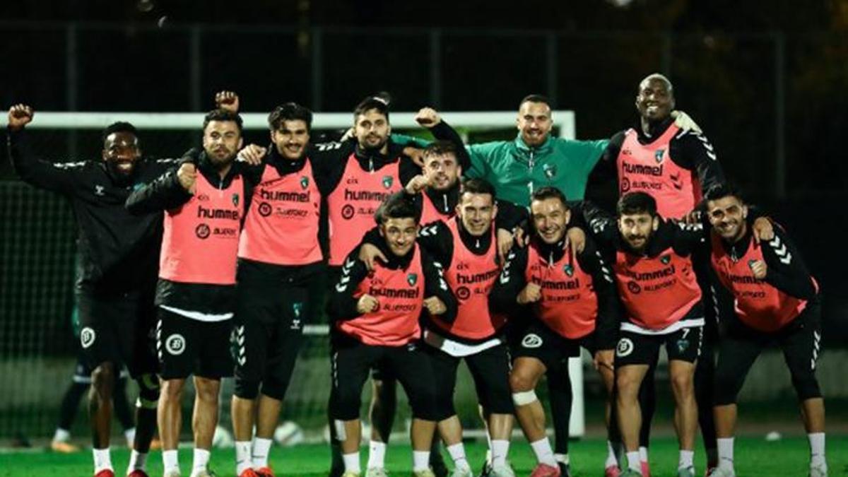 Kocaelispor’da futbolcular şampiyonluk için iddialı