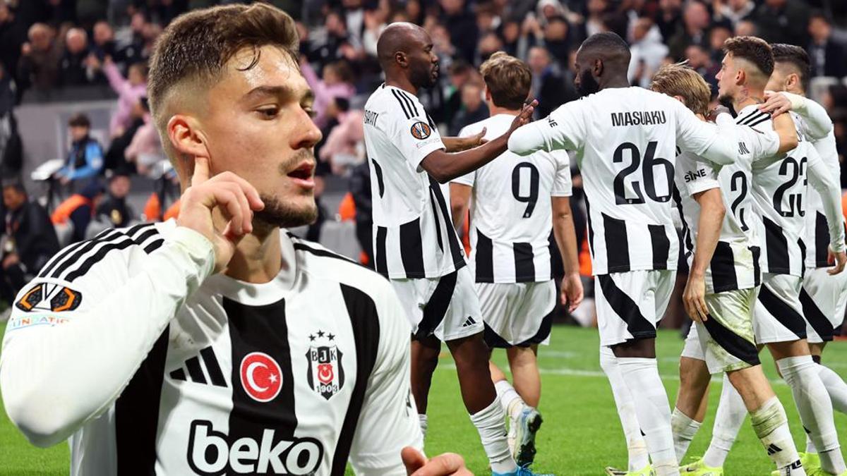 Beşiktaş’ta yine sahne Ernest Muçi’nin! Gollerine devam ediyor…