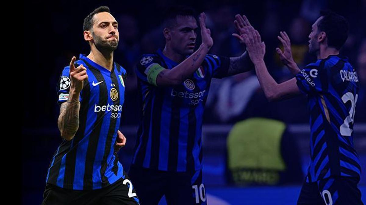 (ÖZET) HAKAN ÇALHANOĞLU AFFETMEDİ! Inter – Arsenal maç sonucu: 1-0