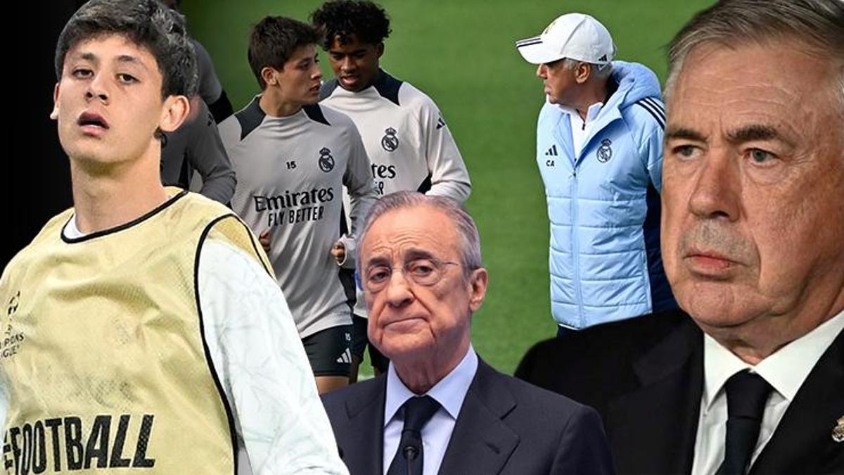 Florentino Perez Ancelotti’yi sorgu odasına çekti! Arda Güler’i neden oynatmadığını sonunda itiraf etti