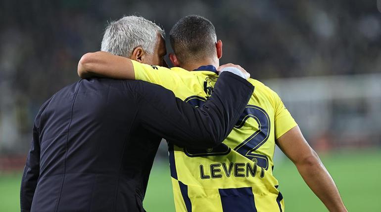 Fenerbahçede golünü atan Levent Mercana Jose Mourinhodan özel tebrik