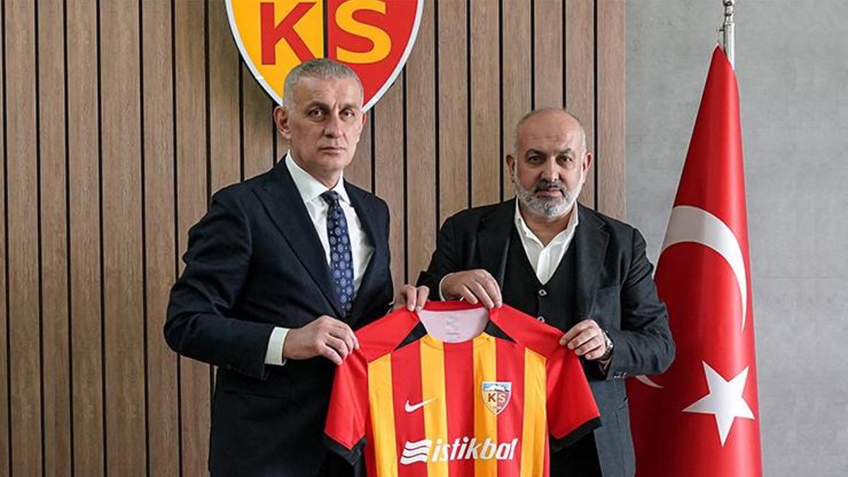 TFF Başkanı İbrahim Hacıosmanoğlu’ndan Kayserispor’a ziyaret