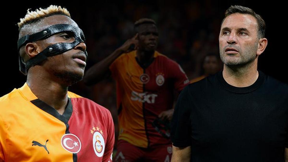 Galatasaray’da Okan Buruk’tan Victor Osimhen açıklaması: Türkiye’de başka takımda oynamaz