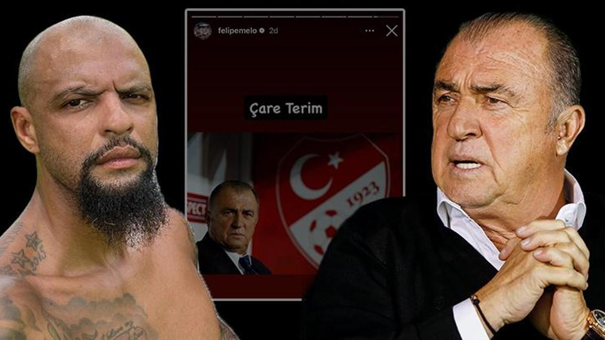 Karadağ yenilgisi sonrası Felipe Melo’dan olay Fatih Terim çağrısı!