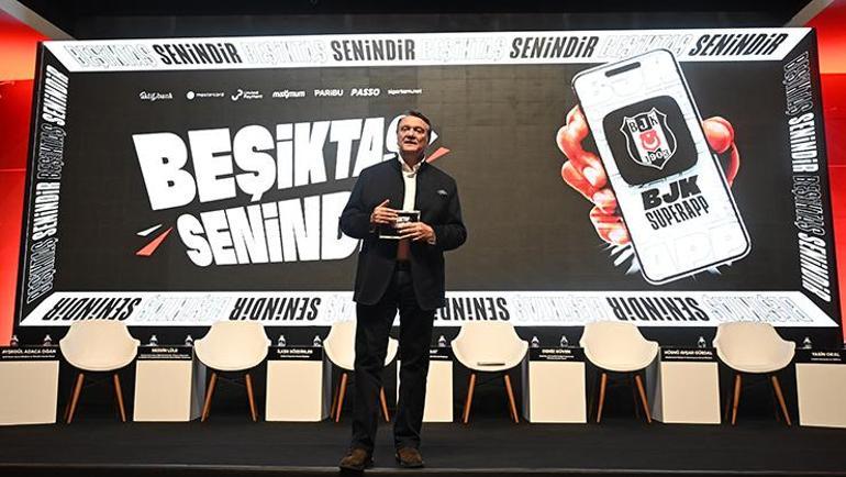 Beşiktaş, BJK SuperApp projesini tanıttı 1 milyon dolarlık proje...