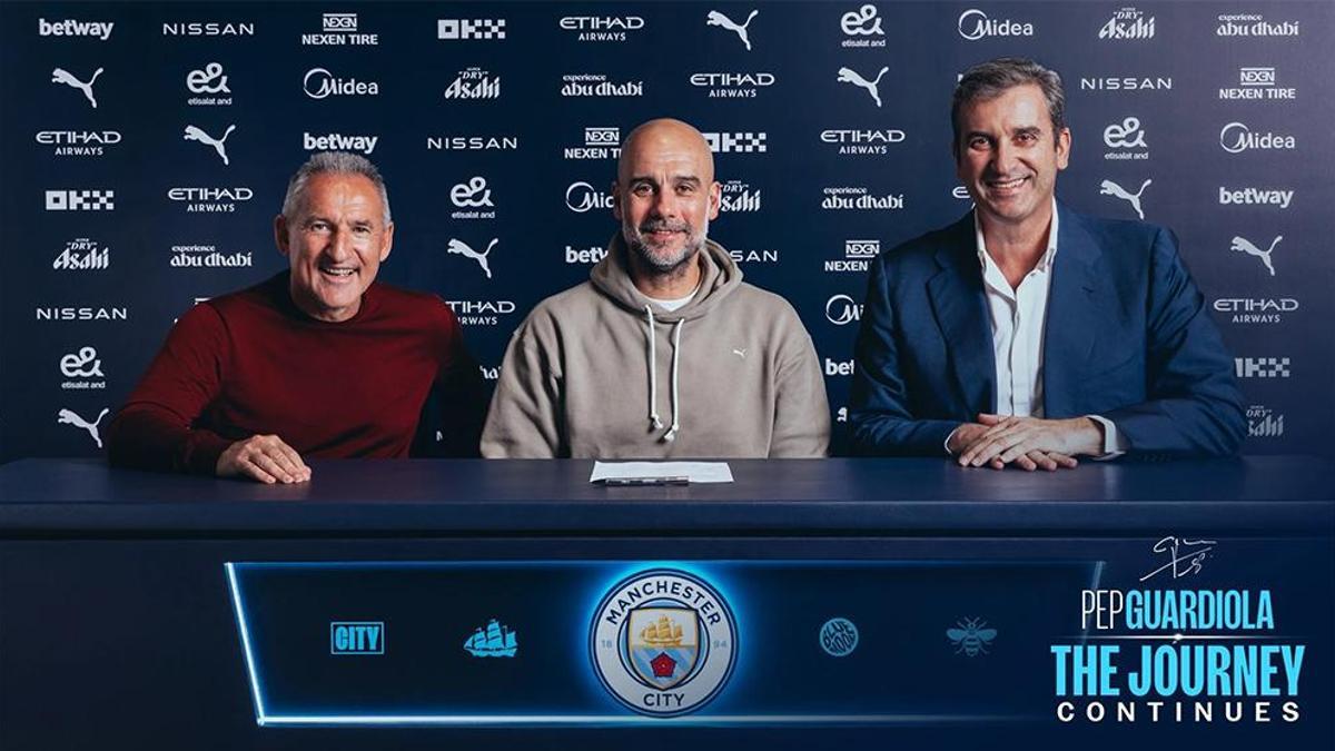 Manchester City’de Pep Guardiola’nın sözleşmesi uzatıldı!