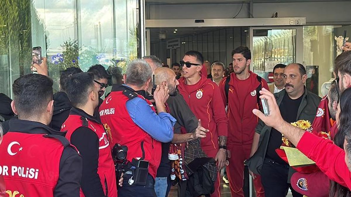 Galatasaray’a Bodrum’da coşkulu karşılama!