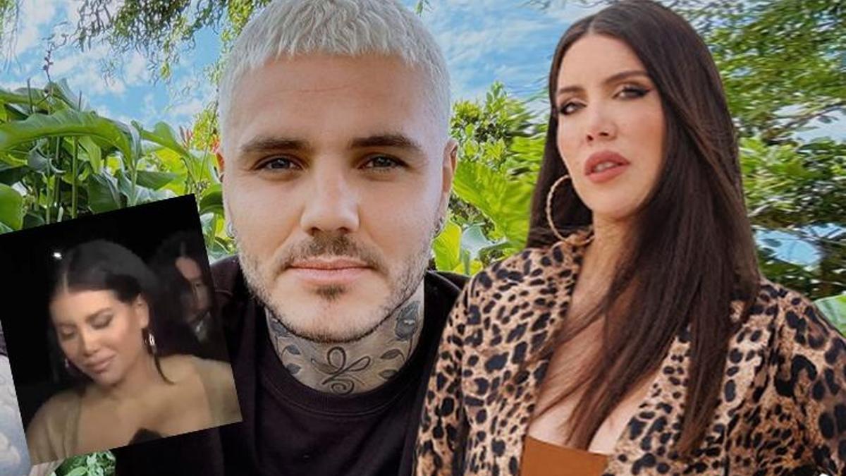 Icardi’nin adını duyan Wanda Nara kameralar önünde ağladı ‘Yıkılmanın eşiğinde’