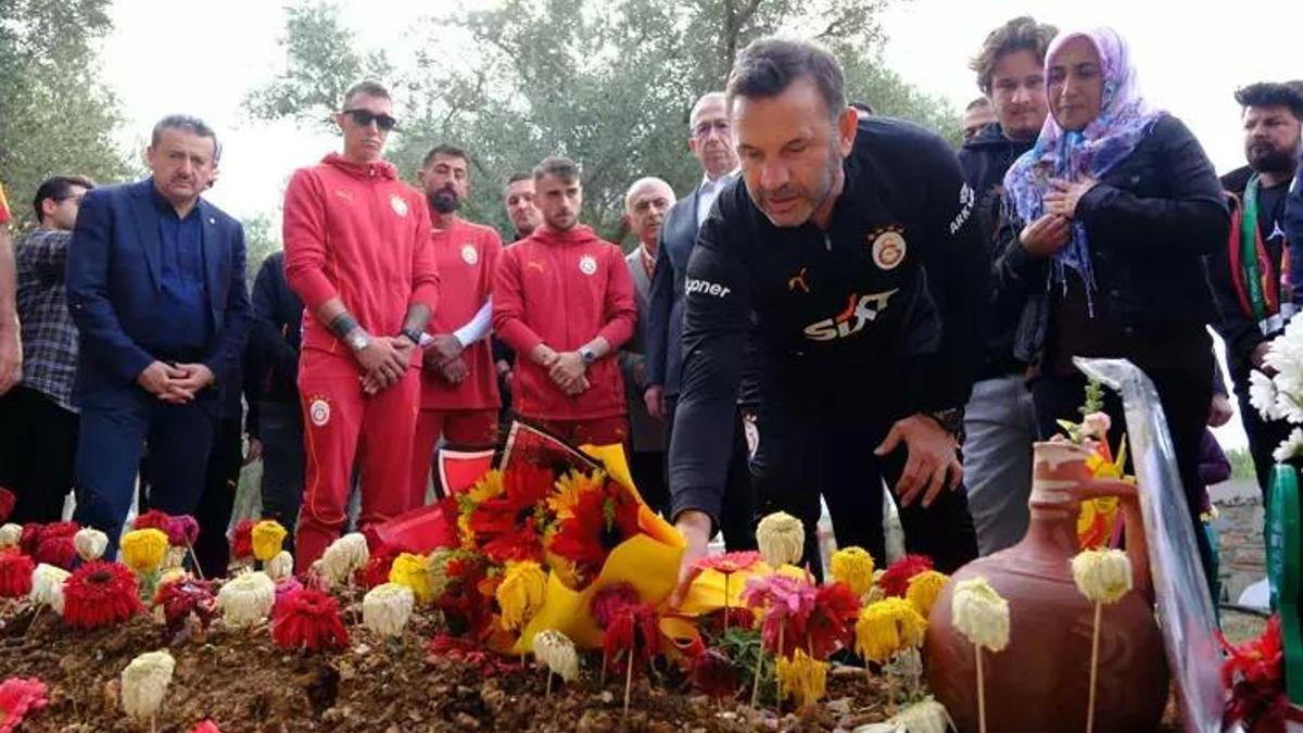 Galatasaray kafilesi maça giderken hayatını kaybeden Yiğit Kurt’u unutmadı