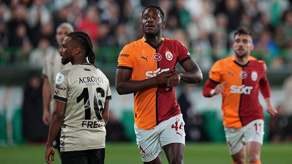 Okan Buruk’lu Galatasaray’dan Süper Lig rekoru! (ÖZET) Bodrum FK-Galatasaray maç sonucu: 0-1