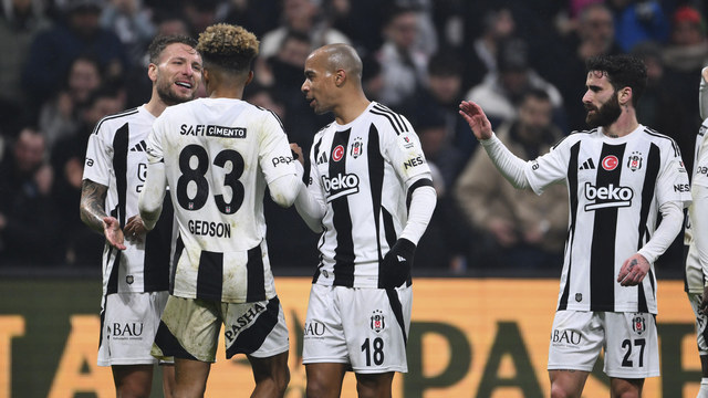 Beşiktaş geriden gelip kazandı