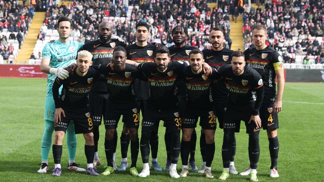 Kayserispor galibiyete hasret