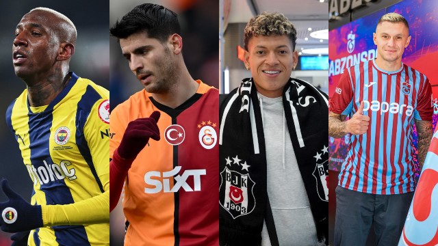 Süper Lig kulüpleri kış transfer döneminde 58 oyuncuyla anlaştı