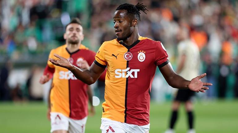 Galatasarayda Batshuayi etkisi sürüyor Yine sonradan girdi, yine skoru değiştirdi...