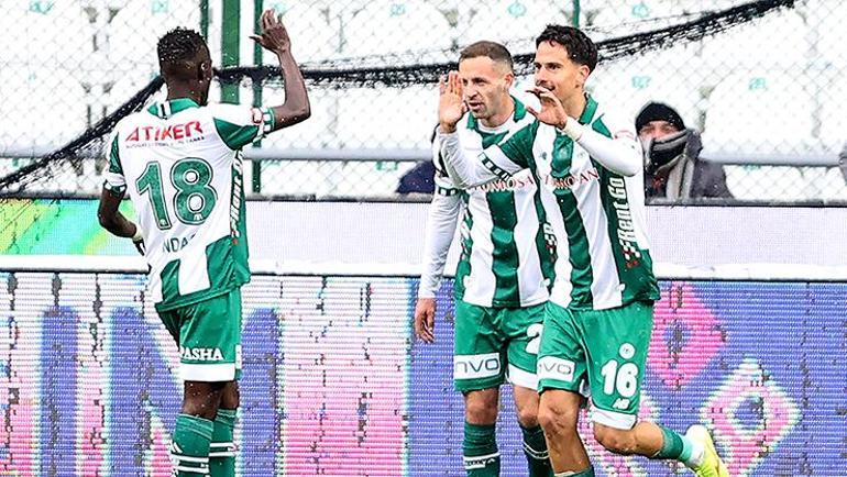 Vincent Aboubakar röveşata ile attı, Hatayspor 1 puanı aldı (Konyaspor 1-1 Hatayspor maç özeti)