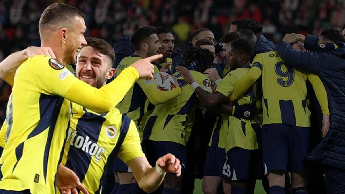 Fenerbahçe taraftarı Prag’ı inletti!