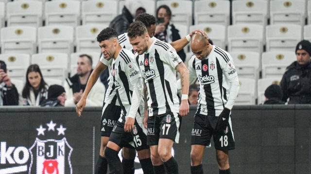 Beşiktaş evinde 2 golle kazandı