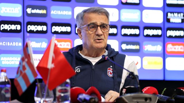 Şenol Güneş: Mutlu olduğumuzu söyleyemeyiz