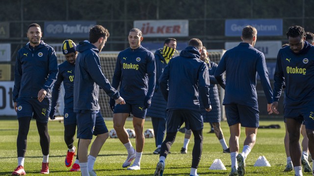 Fenerbahçe, Anderlecht maçı hazırlıklarına başladı