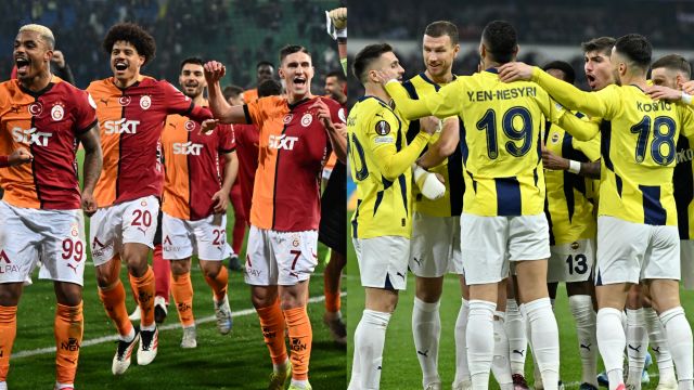 Galatasaray sahasında, Fenerbahçe deplasmanda etkili